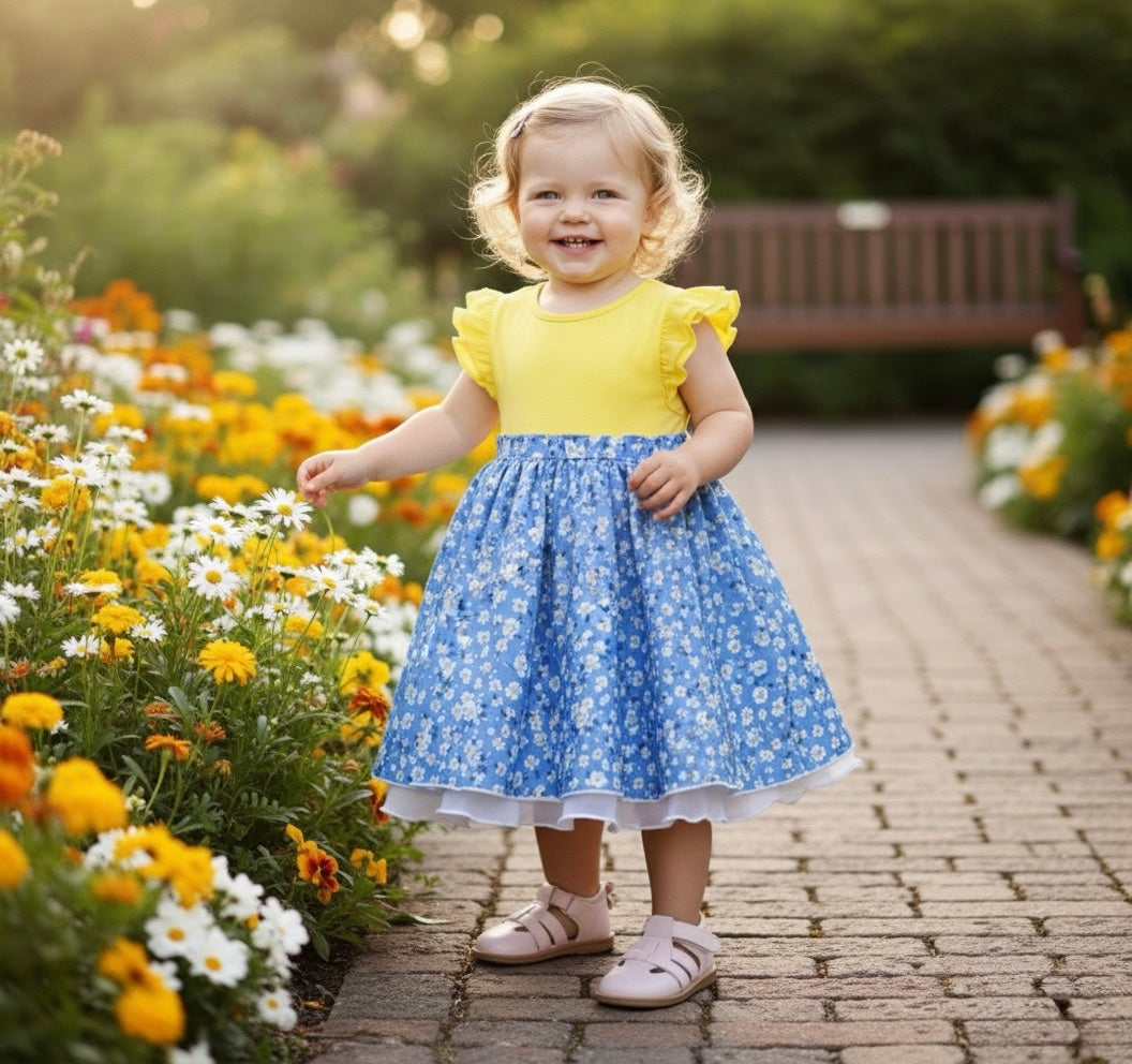 Organic Cotton Dress for Kids | Breathable Summer Dress for Girls
