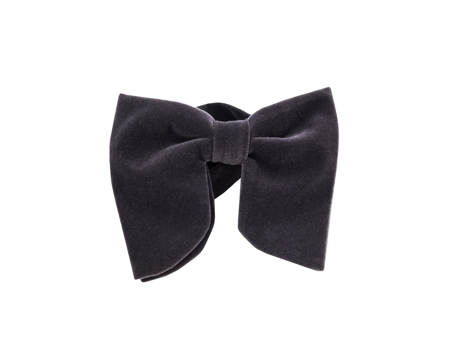 Velvet bow tie
