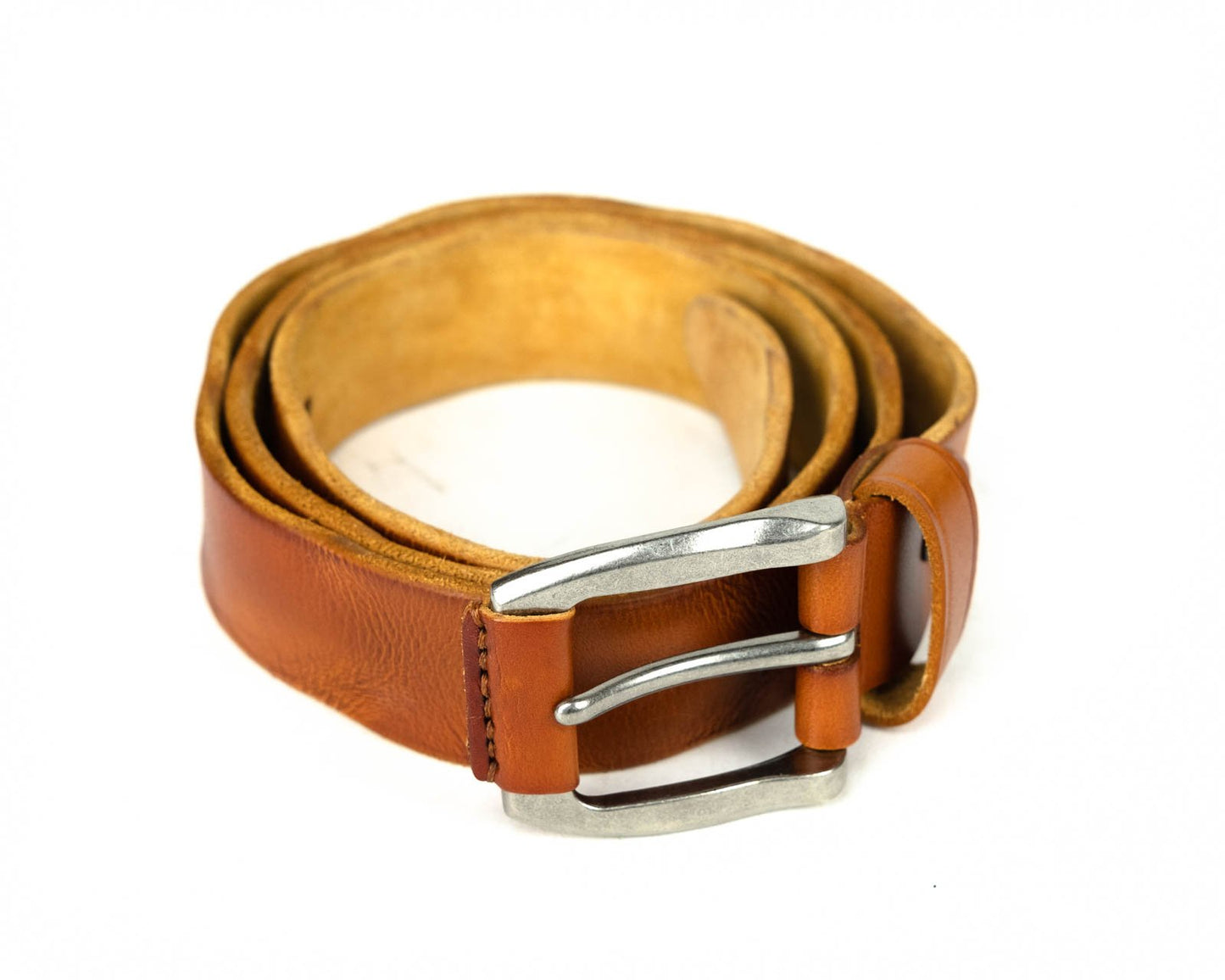 38mm gunmetal buckle leather belt