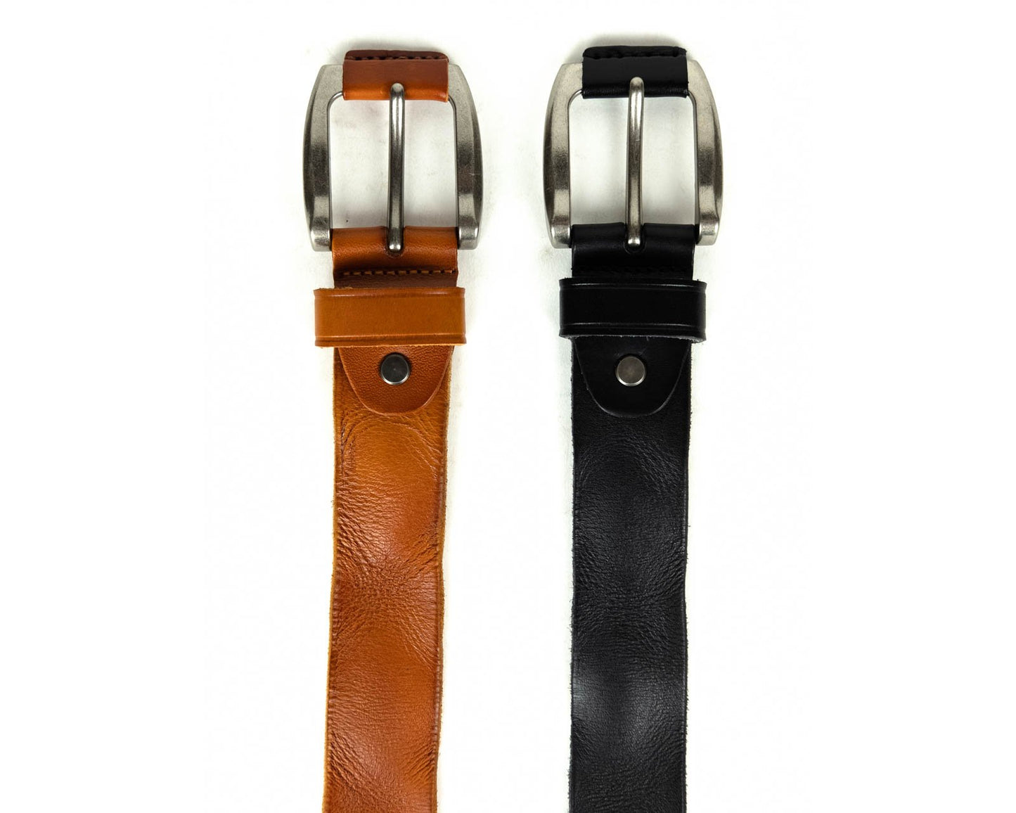 38mm gunmetal buckle leather belt