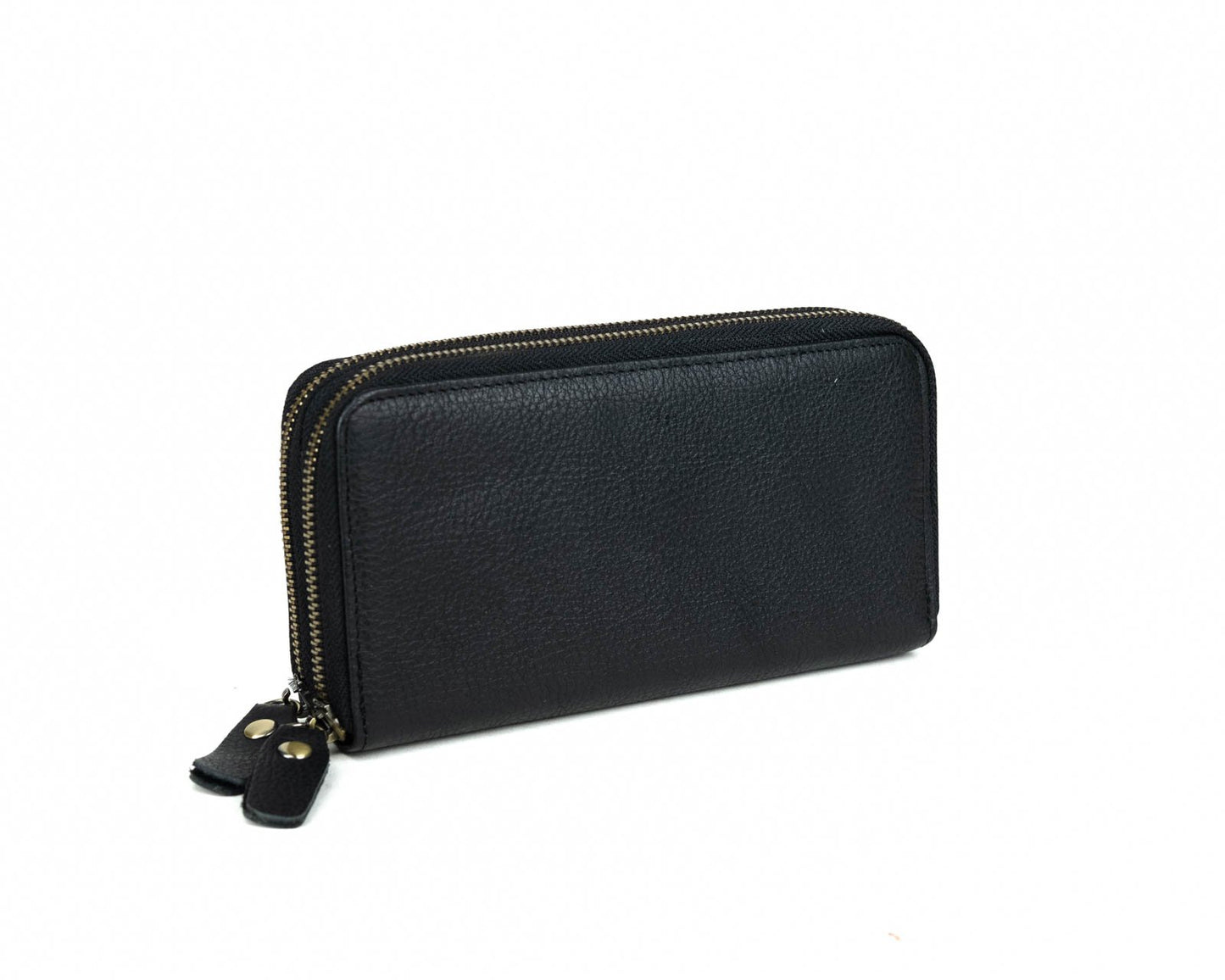 Amber Double Zipper Wallet