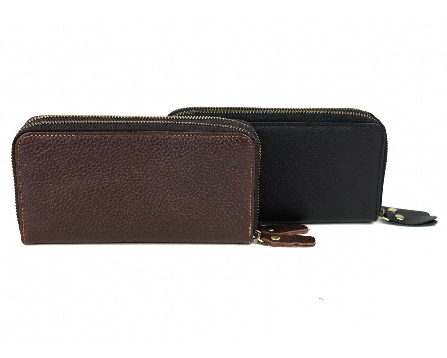 Amber Double Zipper Wallet