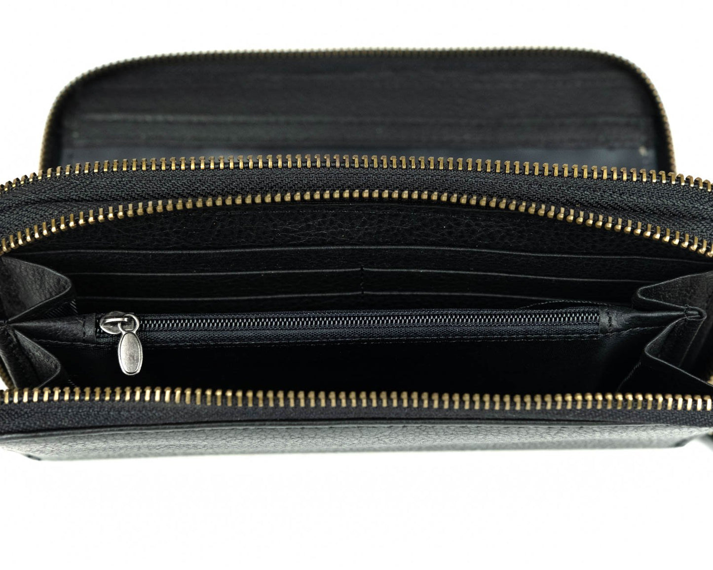 Amber Double Zipper Wallet