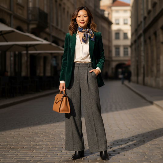 Velvet, Tweed & Wool:  Styling Textures