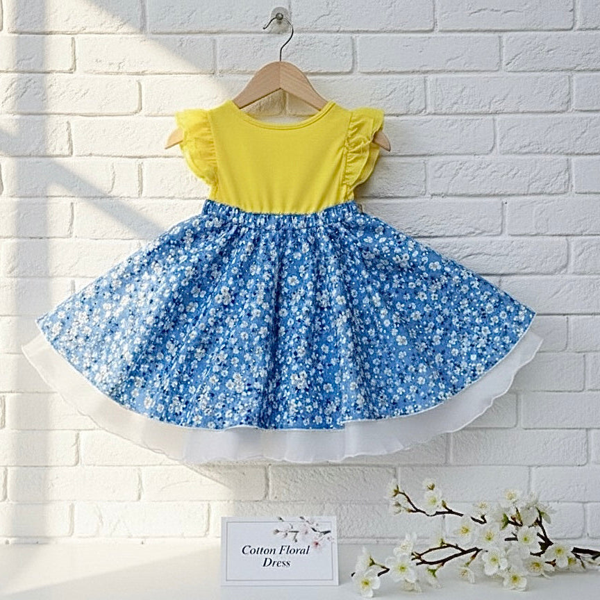 Organic Cotton Dress for Kids |  Breathable Summer Dress for Girls