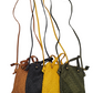 Francis Woven Leather Crossbody Side Bag