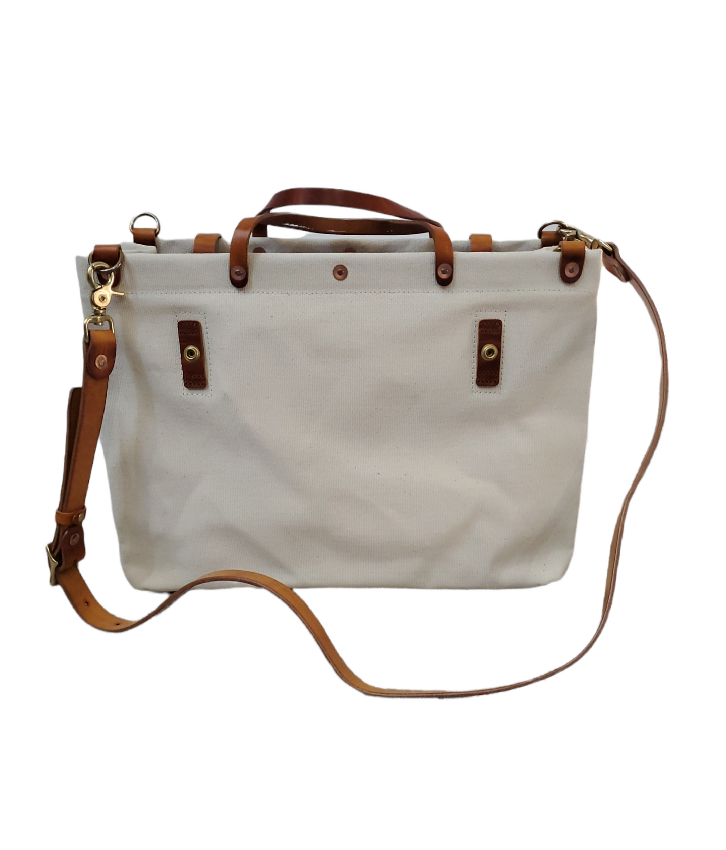 Eleanor Canvas and Leather Tote