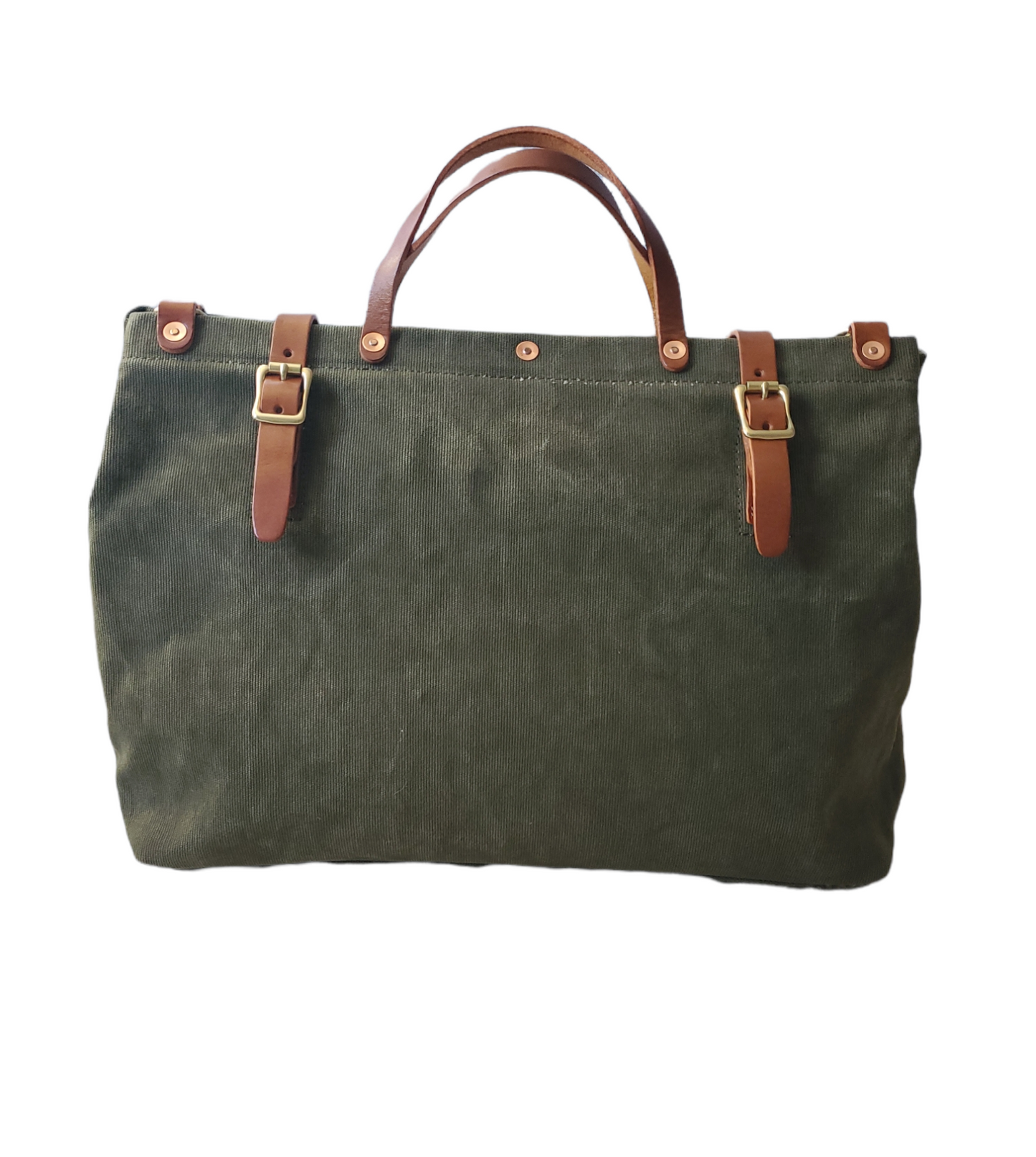 Eleanor Canvas and Leather Tote