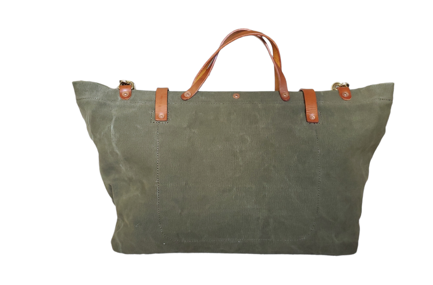 Eleanor Canvas and Leather Tote