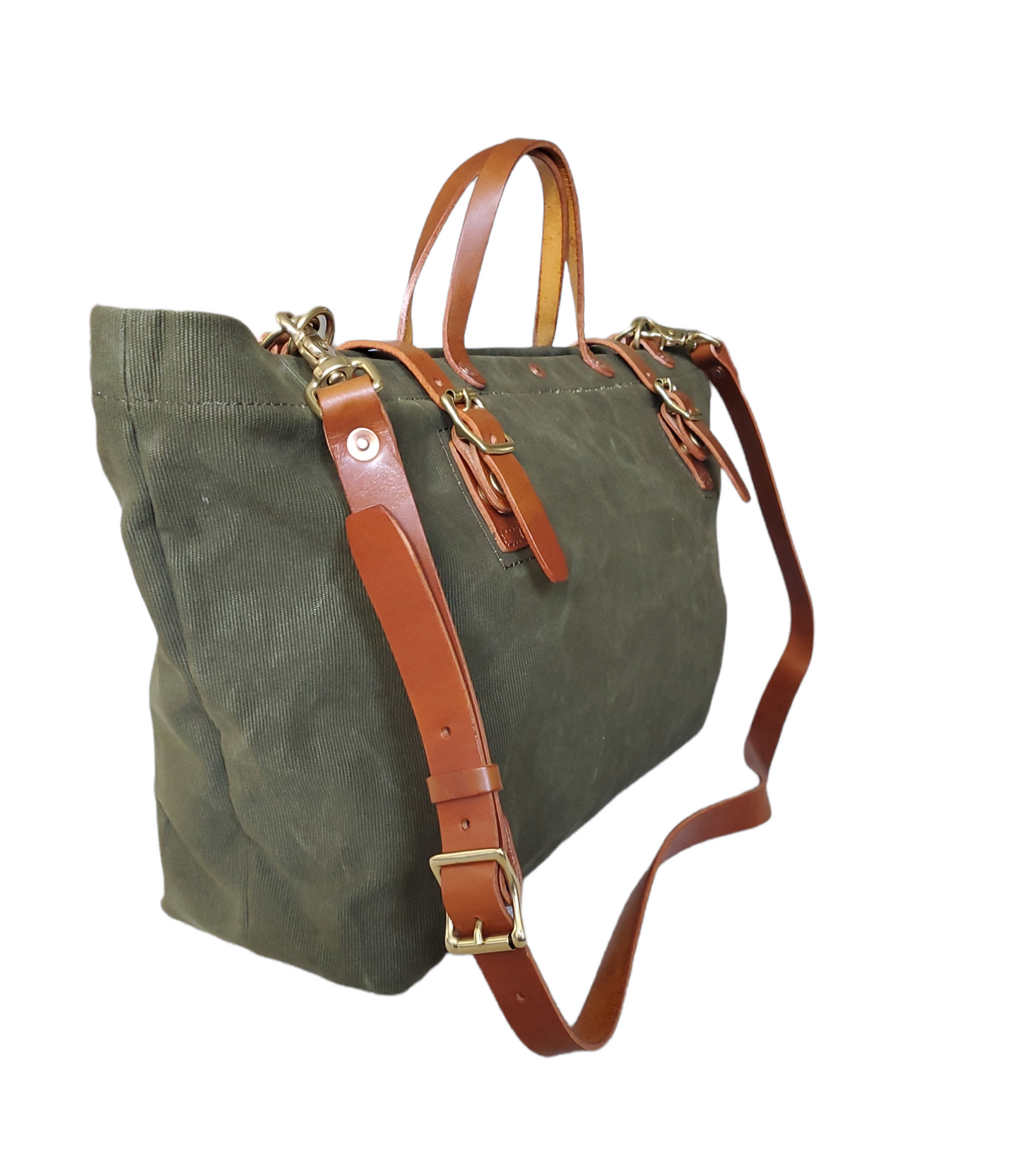 Eleanor Canvas and Leather Tote