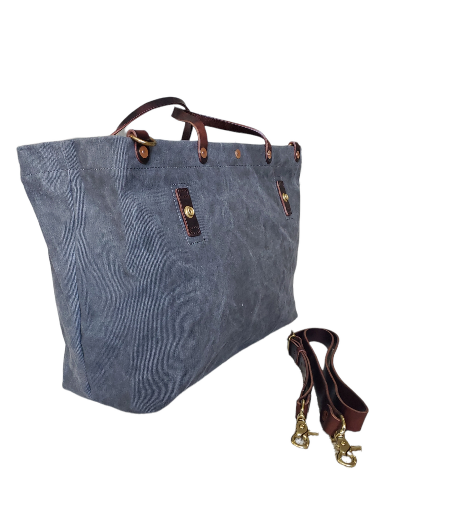 Eleanor Canvas and Leather Tote