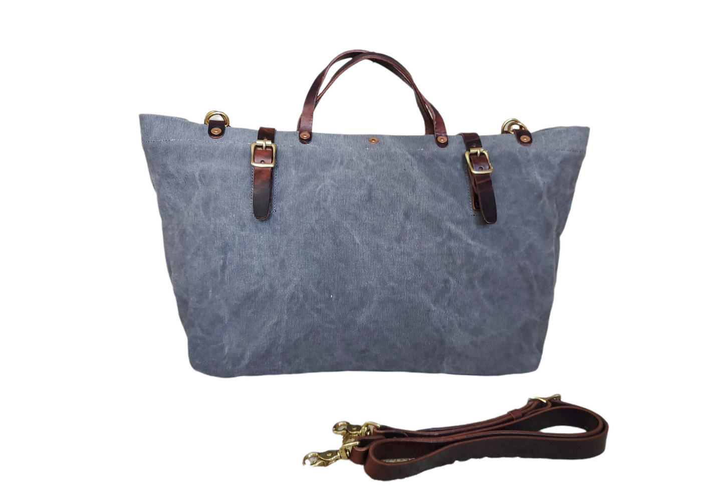 Eleanor Canvas and Leather Tote