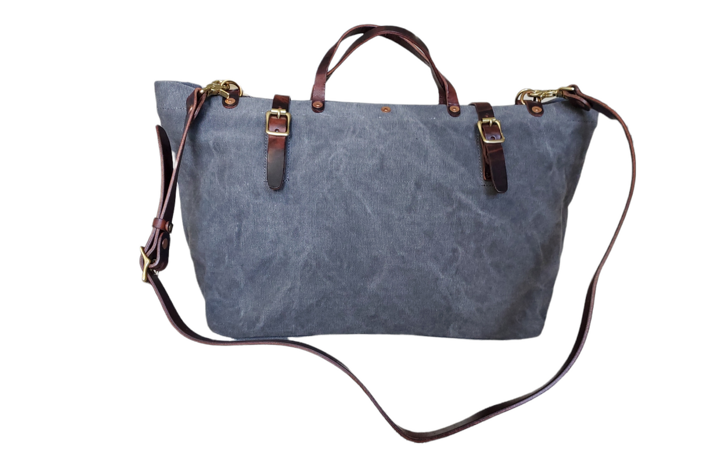 Eleanor Canvas and Leather Tote