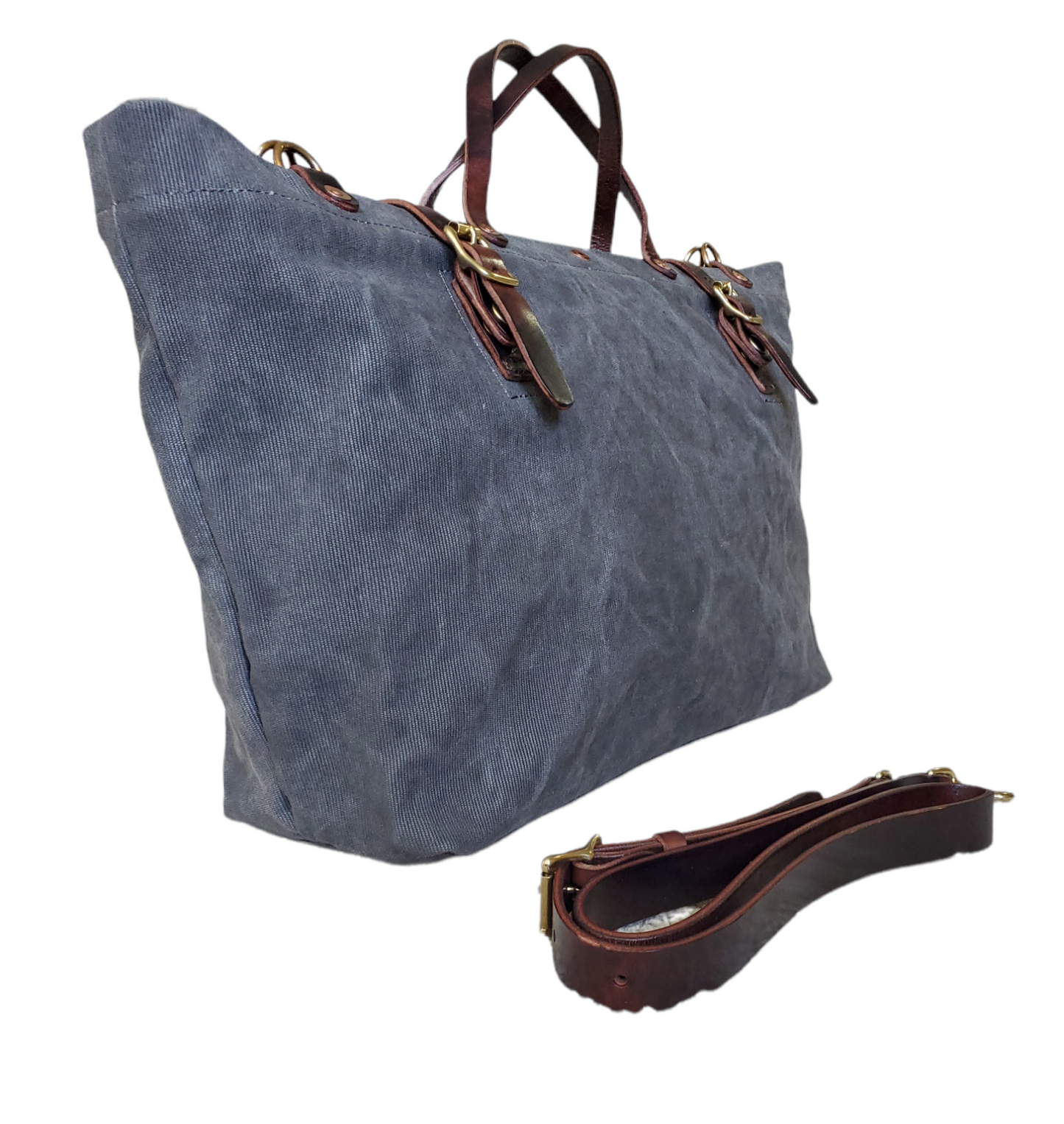 Eleanor Canvas and Leather Tote